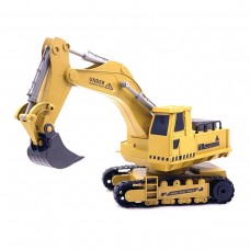 Alloy 2.4Ghz 8 Channel Kids RC Excavator Engineering Vehicle